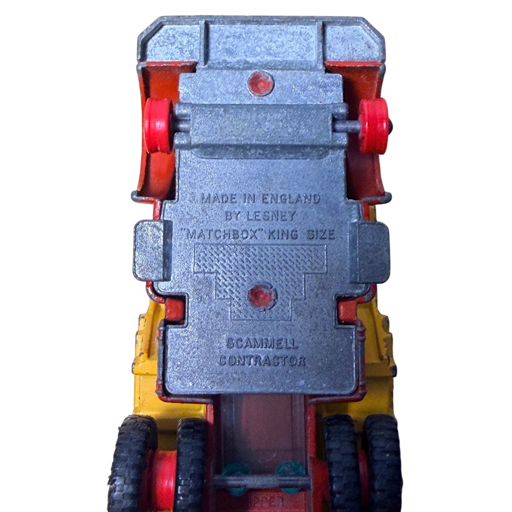 Vintage Matchbox Lesney King Size K-19 Scammell Tipper Truck Diecast Toy READ - Picture 8 of 12
